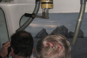 Shag Rocks vanaf de brug